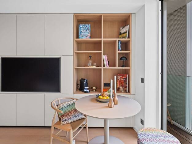 Wohnung zum Kauf - Erstbezug provisionsfrei 745.000 € 1 Zimmer 47 m² 8. Geschoss frei ab sofort Hübenerstraße 8 HafenCity Mitte 20457