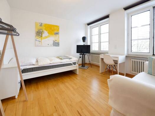 Studio zur Miete Wohnen auf Zeit 920 € 1 Zimmer 35 m² frei ab sofort Löwenstraße Degerloch Stuttgart 70597