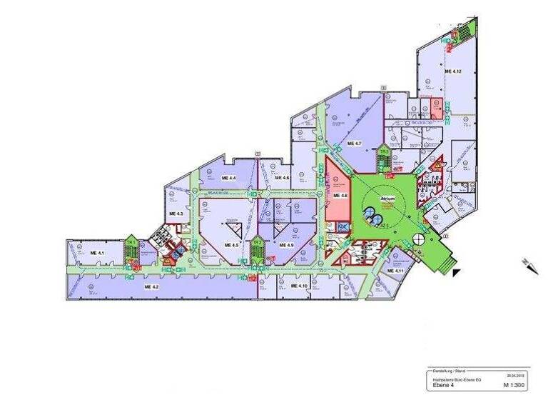 Bürofläche zur Miete 9 € 22.400 m² Bürofläche teilbar ab 400 m² Bindersleben Erfurt / Bindersleben 99092