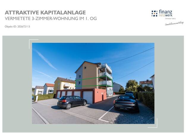 Wohnung zum Kauf 220.000 € 3 Zimmer 70 m² Hohenneuffenstraße 11 Sigmaringen Sigmaringen 72488