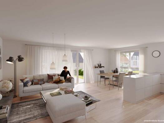 Wohnung zum Kauf - Erstbezug provisionsfrei 463.900 € 3 Zimmer 85 m² Ochsenbacher Straße 15 Hohenhaslach Hohenhaslach Sachsenheim 74343