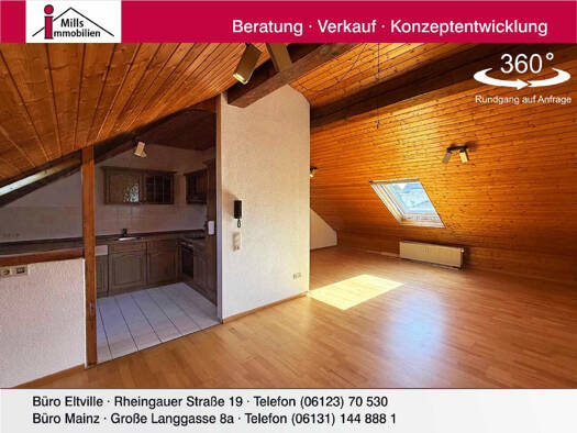 Wohnung zum Kauf 198.000 € 3 Zimmer 91 m² 2. Geschoss Erbach Eltville am Rhein 65346