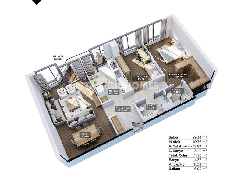 Studio zum Kauf 586.000 € 4 Zimmer 177 m² EG Istanbul 34760