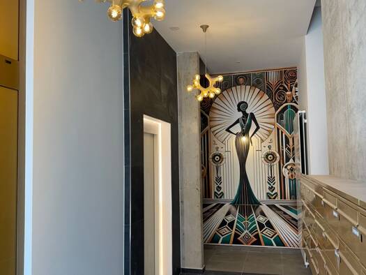 Wohnung zur Miete - Erstbezug Wohnen auf Zeit 1.015 € 2 Zimmer 37 m² frei ab sofort Waldstraße 2a Zentrum-Nordwest Leipzig 04105