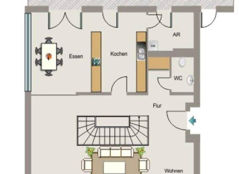 Wohnung zur Miete 2.222 € 4,5 Zimmer 177,8 m² frei ab 01.03.2026 Messeallee 20 Rüttenscheid Essen 45131