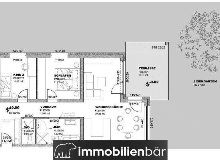 Wohnung zum Kauf - Erstbezug provisionsfrei 336.000 € 4 Zimmer 84 m² EG Haid St. Florian am Inn 4782