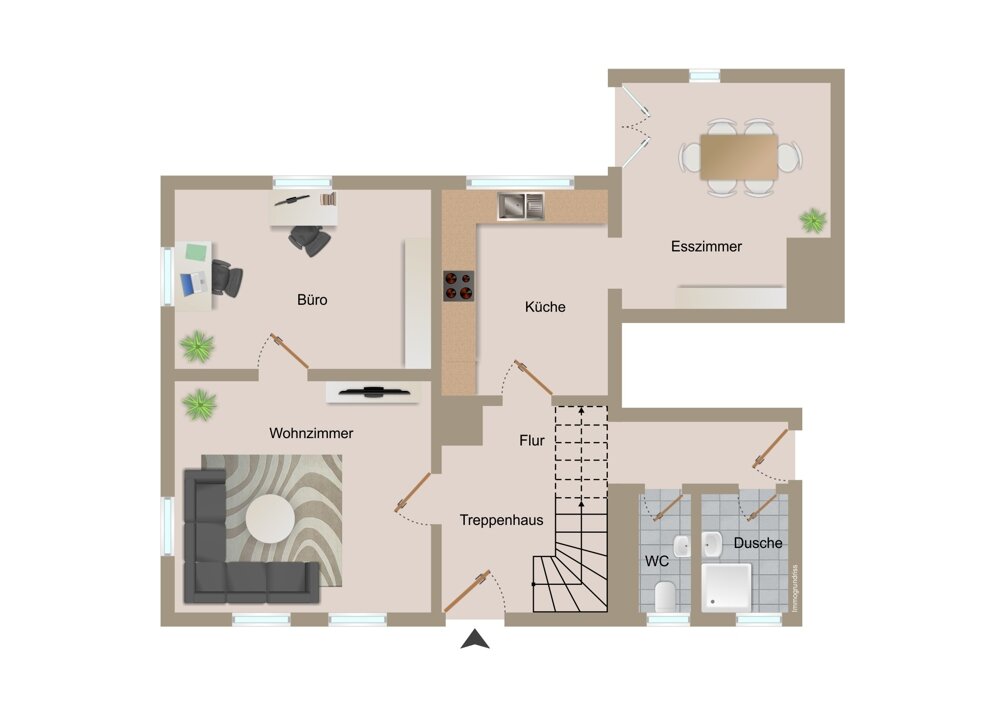 Einfamilienhaus zum Kauf 320.000 € 6 Zimmer 131,5 m²<br/>Wohnfläche 1.000 m²<br/>Grundstück Mösbach Achern 77855