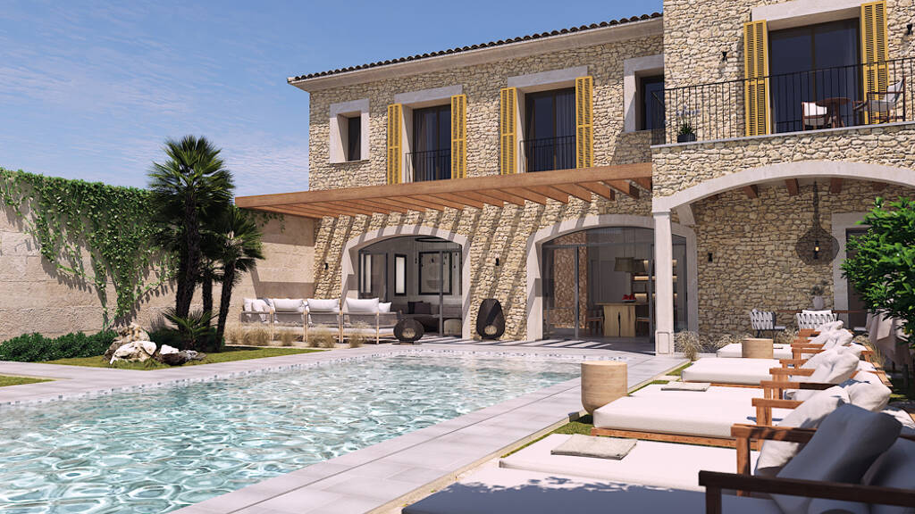 Stadthaus zum Kauf - Erstbezug 2.950.000 € 5 Zimmer 320 m² 375 m² Grundstück Salines (Ses) 07640