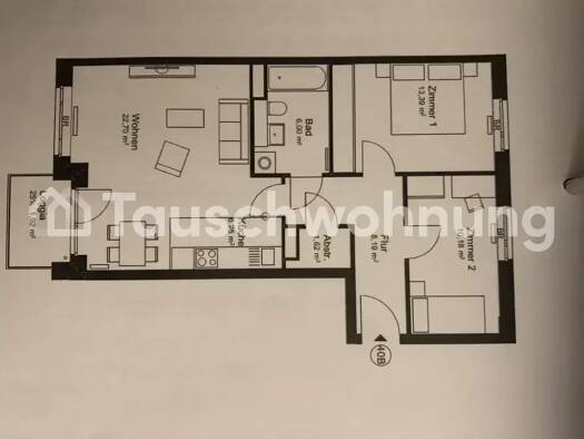 Wohnung zur Miete Tauschwohnung 535 € 3 Zimmer 70 m² 4. Geschoss Altona-Nord Hamburg 22765