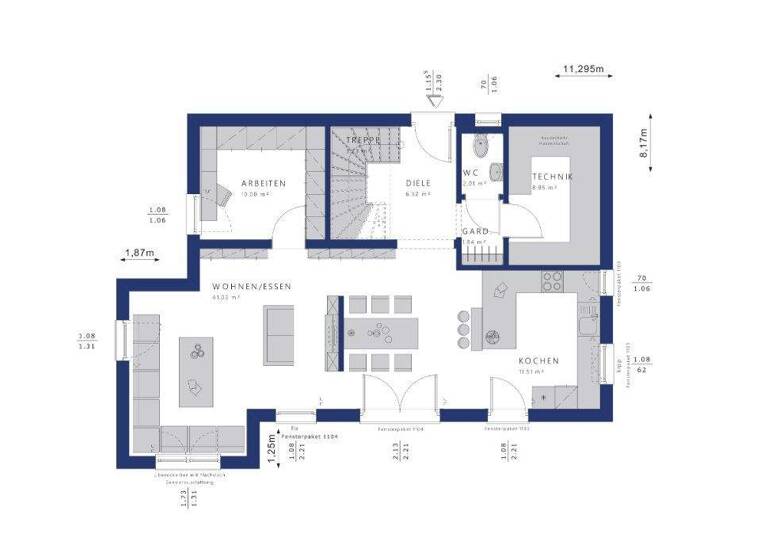 Einfamilienhaus zum Kauf - Erstbezug provisionsfrei 420.998 € 5 Zimmer 155 m² 601 m² Grundstück frei ab 31.12.2026 Ühlingen Ühlingen-Birkendorf 79777