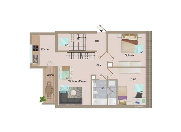 Maisonette zum Kauf - Erstbezug provisionsfrei 339.650 € 3 Zimmer 97 m² EG frei ab 01.04.2026 Heidelsheim Bruchsal / Heidelsheim 76646