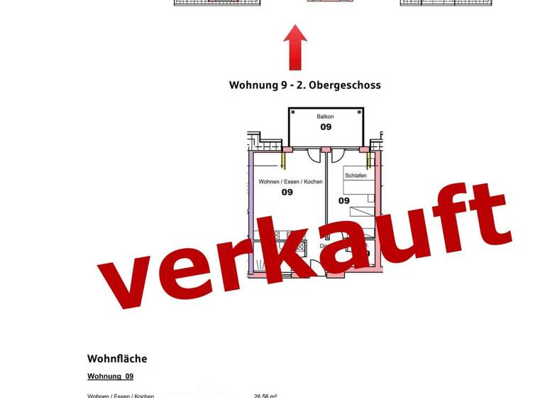 Wohnung zum Kauf provisionsfrei 252.700 € 2 Zimmer 64,1 m² Mellrichstadt 97638