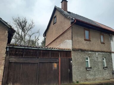 Einfamilienhaus zur Miete 270 € 5 Zimmer 90 m² 150 m² Grundstück frei ab sofort Gartenstraße 20 Ballstädt 99869