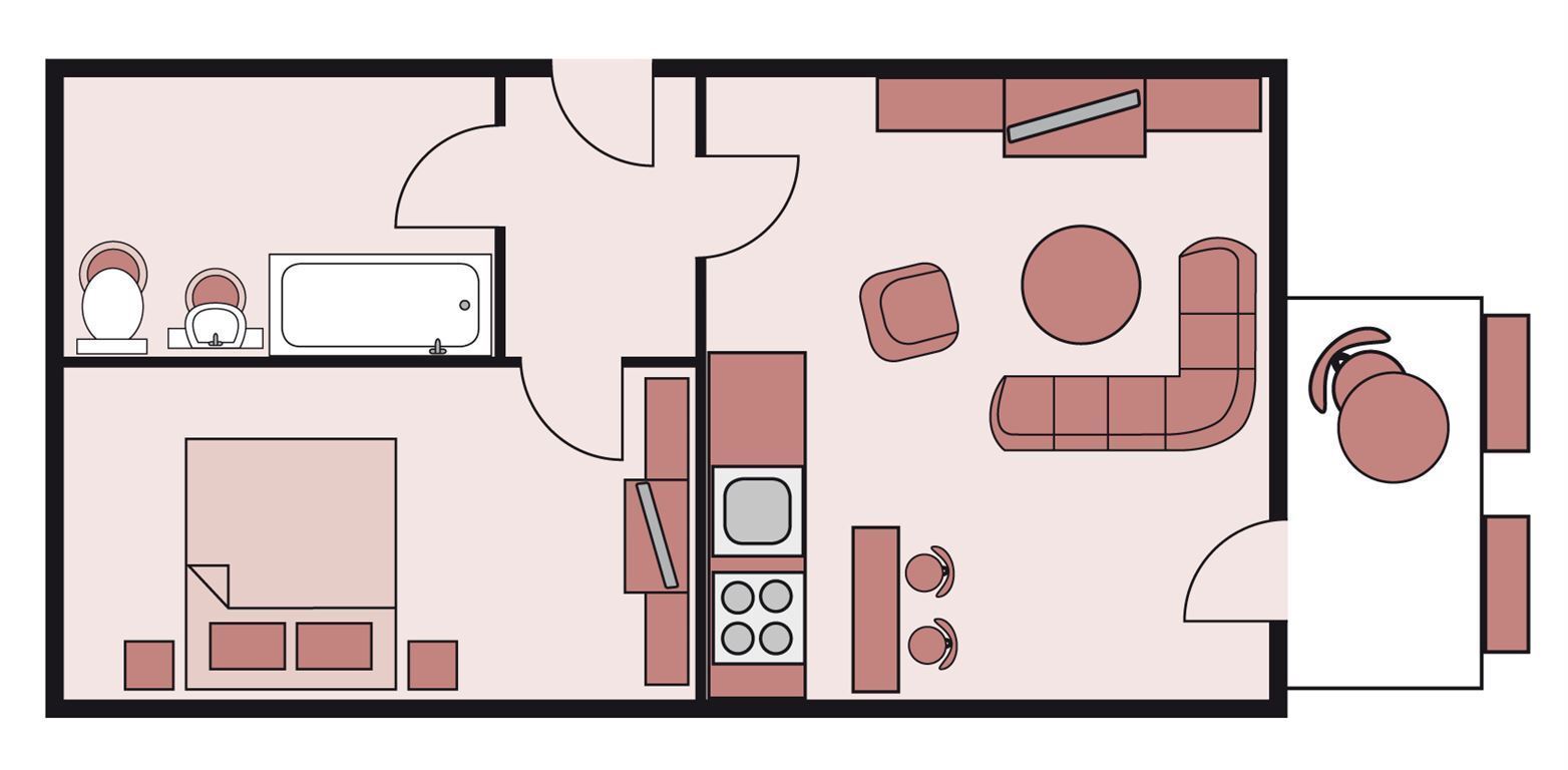 Wohnung zur Miete 260 € 2 Zimmer 43,1 m²<br/>Wohnfläche 2.<br/>Geschoss Meßbacher Straße 70 Hofer Vorstadt Plauen 08527