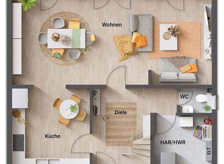 Einfamilienhaus zum Kauf - Erstbezug provisionsfrei 511.480 € 4 Zimmer 130 m² 597 m² Grundstück Mahlow Blankenfelde-Mahlow 15831