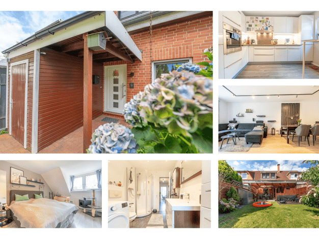 Reihenmittelhaus zum Kauf 267.500 € 4 Zimmer 102,9 m² 200 m² Grundstück Rendsburg 24768