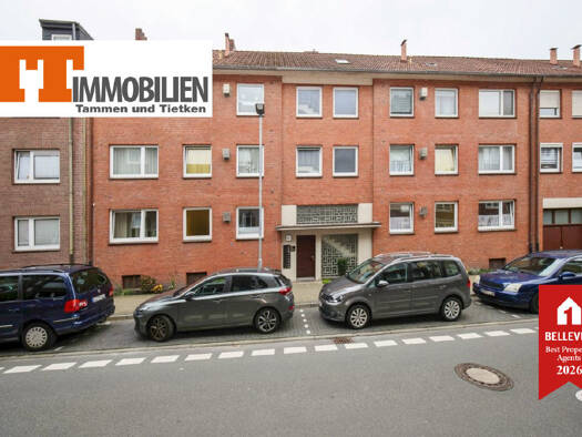 Wohnung zum Kauf 99.500 € 3 Zimmer 76,6 m² 1. Geschoss Innenstadt Wilhelmshaven-Innenstadt 26382