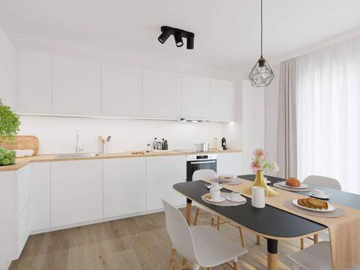 Wohnung zum Kauf - Neubau provisionsfrei 399.000 € 3 Zimmer 87,8 m² 1. Geschoss Christburkstraße 3 Kölpinsee Loddin 17459