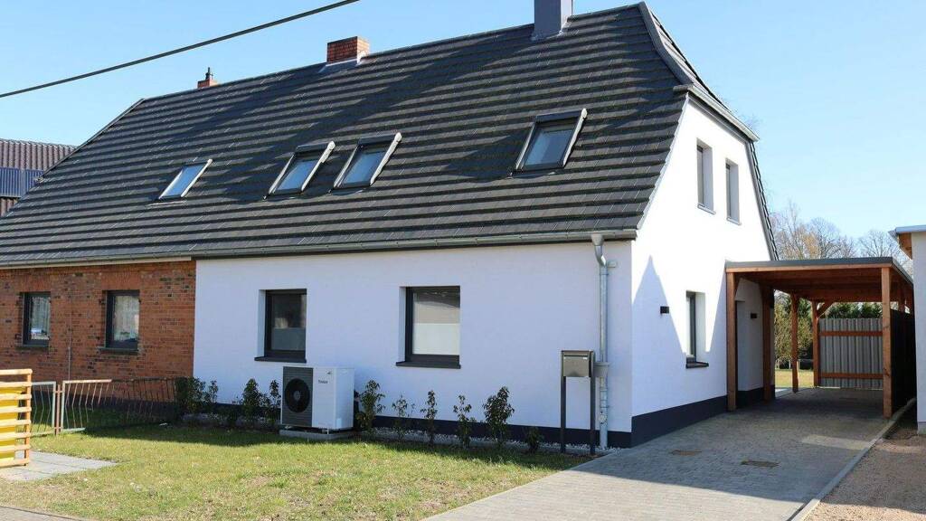 Doppelhaushälfte zum Kauf provisionsfrei 449.000 € 5 Zimmer 115 m² 375 m² Grundstück Stülower Dorfstraße 9b Stülow 18211