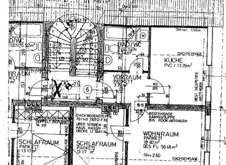 Wohnung zur Miete 568 € 2 Zimmer 56,5 m² Lustenau Linz 4020