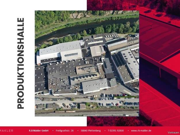 Produktionshalle zum Kauf 3.800.000 € 21.260,6 m² Lagerfläche Werdohl Werdohl 58791