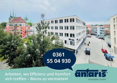 Bürofläche zur Miete provisionsfrei 7,50 € 1.800 m² Bürofläche teilbar ab 700 m² Gispersleben Erfurt 99091