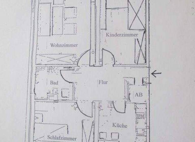 Wohnung zum Kauf 72.000 € 3 Zimmer 65 m² Geschoss 1/3 Wilhelm-Leuschner-Straße Borssum/Hilmarsum Emden 26725