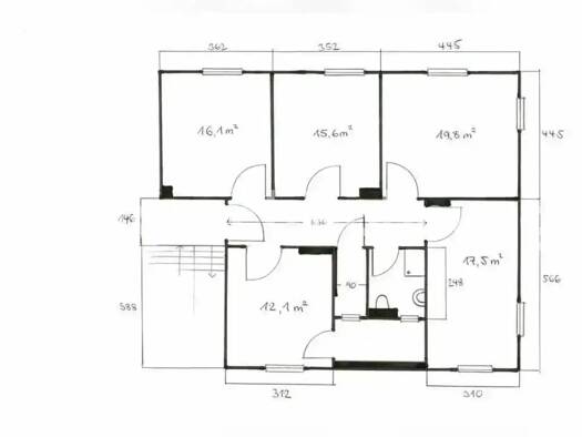 Wohnung zur Miete Tauschwohnung 1.071 € 4 Zimmer 99 m² 1. Geschoss Darmstadt 64293
