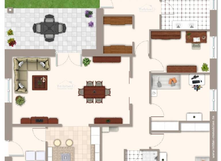 Bungalow zum Kauf provisionsfrei 449.000 € 5 Zimmer 157 m² 843 m² Grundstück Werlte 49757