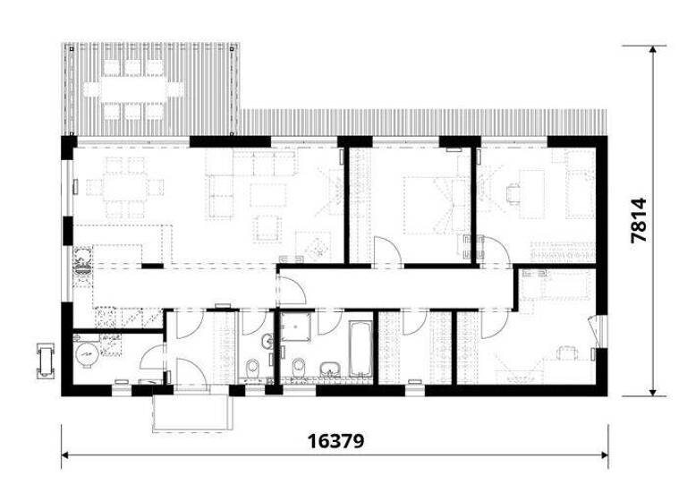 Einfamilienhaus zum Kauf 371.600 € 4 Zimmer 106 m² Wesendorf 29392