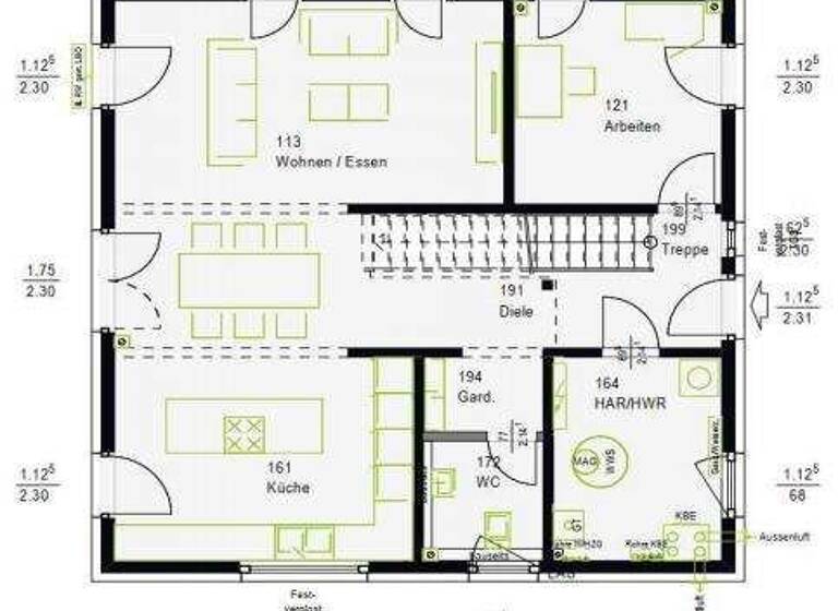 Einfamilienhaus zum Kauf 459.000 € 5 Zimmer 145 m² 605 m² Grundstück Beckum Balve 58802