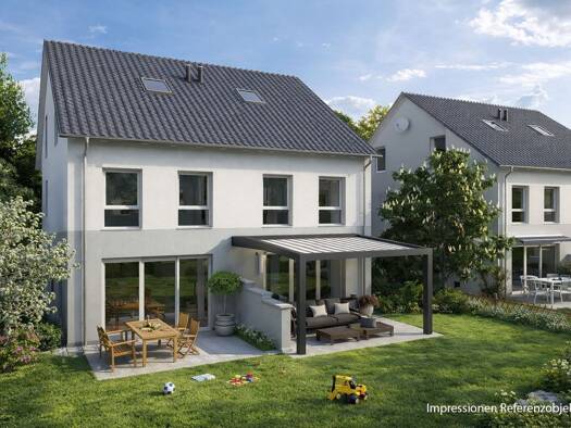 Doppelhaushälfte zum Kauf - Erstbezug 559.900 € 5 Zimmer 141 m² 483,8 m² Grundstück Gartenstraße 10 Rückingen Erlensee 63526