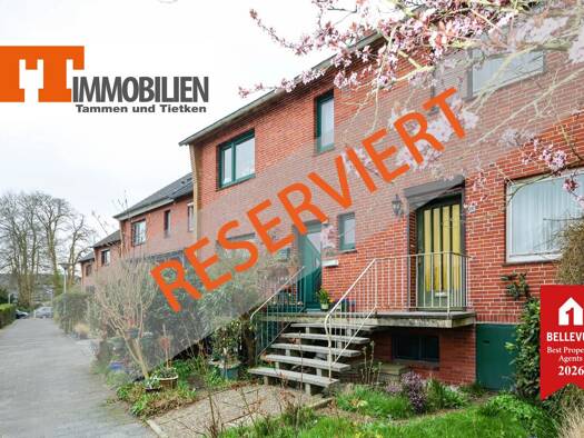 Reihenmittelhaus zum Kauf 145.000 € 5 Zimmer 91,2 m² 244 m² Grundstück Neuengroden Wilhelmshaven 26386