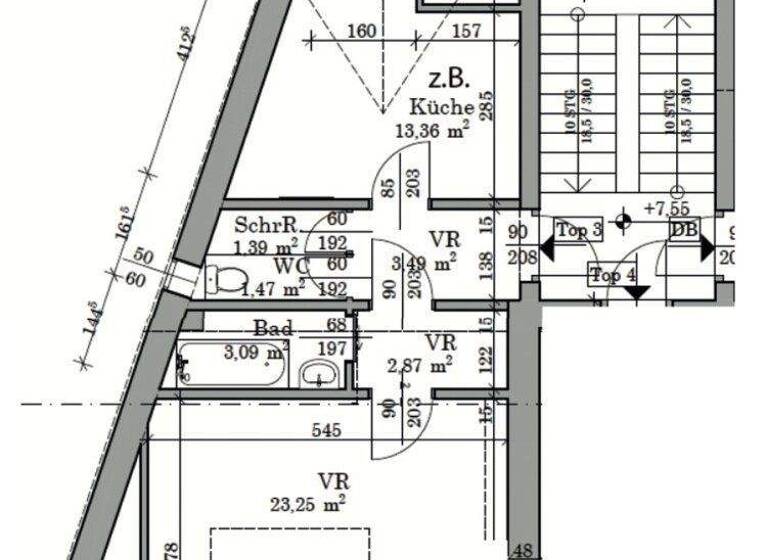 Studio zur Miete 464 € 1 Zimmer 49 m² Aspang Markt 2870