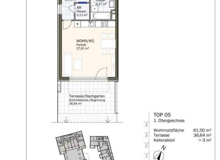 Wohnung zur Miete 449 € 2 Zimmer 61 m² Annaberg 237 Annaberg 5524