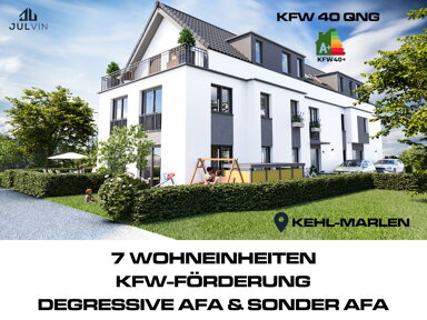 Wohnung zum Kauf provisionsfrei 277.300 € 3 Zimmer 59 m² 2. Geschoss Vogesenstraße 30 Goldscheuer Kehl 77694