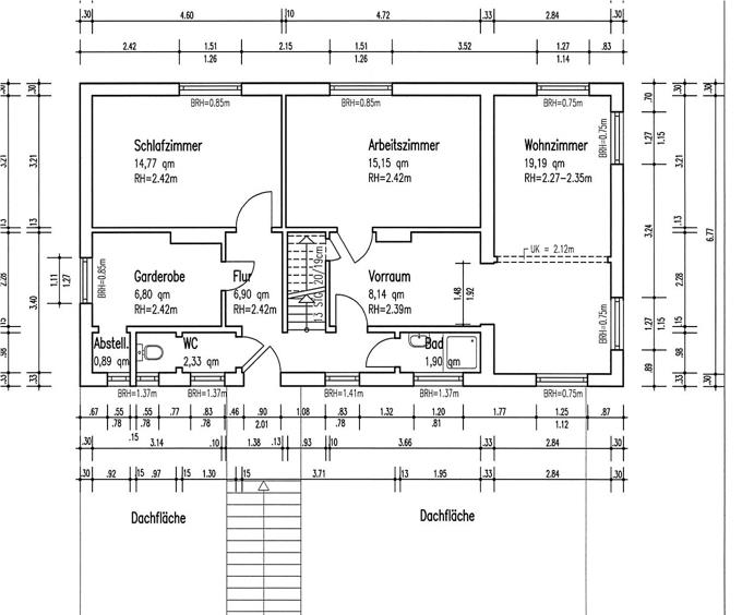 Bürofläche zur Miete provisionsfrei 1.060 € 106,5 m²<br/>Bürofläche Brombeerweg 12 Fuhlsbüttel Hamburg 22335