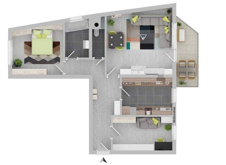 Wohnung zum Kauf 299.000 € 3 Zimmer 85,6 m² Rheingönheimer Str. 123 Mundenheim Ludwigshafen 67065