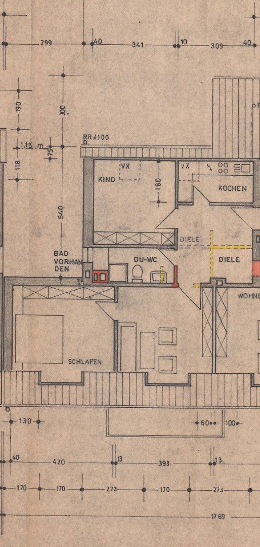 Wohnung zur Miete 530 € 3 Zimmer 63 m²<br/>Wohnfläche 3.<br/>Geschoss Steinhammer Straße 148 Lütgendortmund - Ost Dortmund 44379