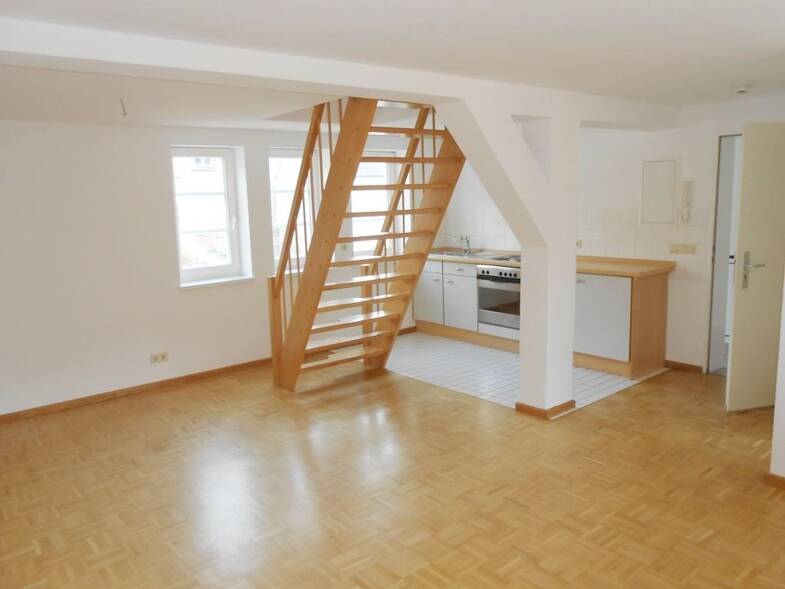 Maisonette zur Miete 413 € 2 Zimmer 55 m² 1. Geschoss frei ab 01.08.2025 Pferdemarkt 49 Güstrow Güstrow 18273