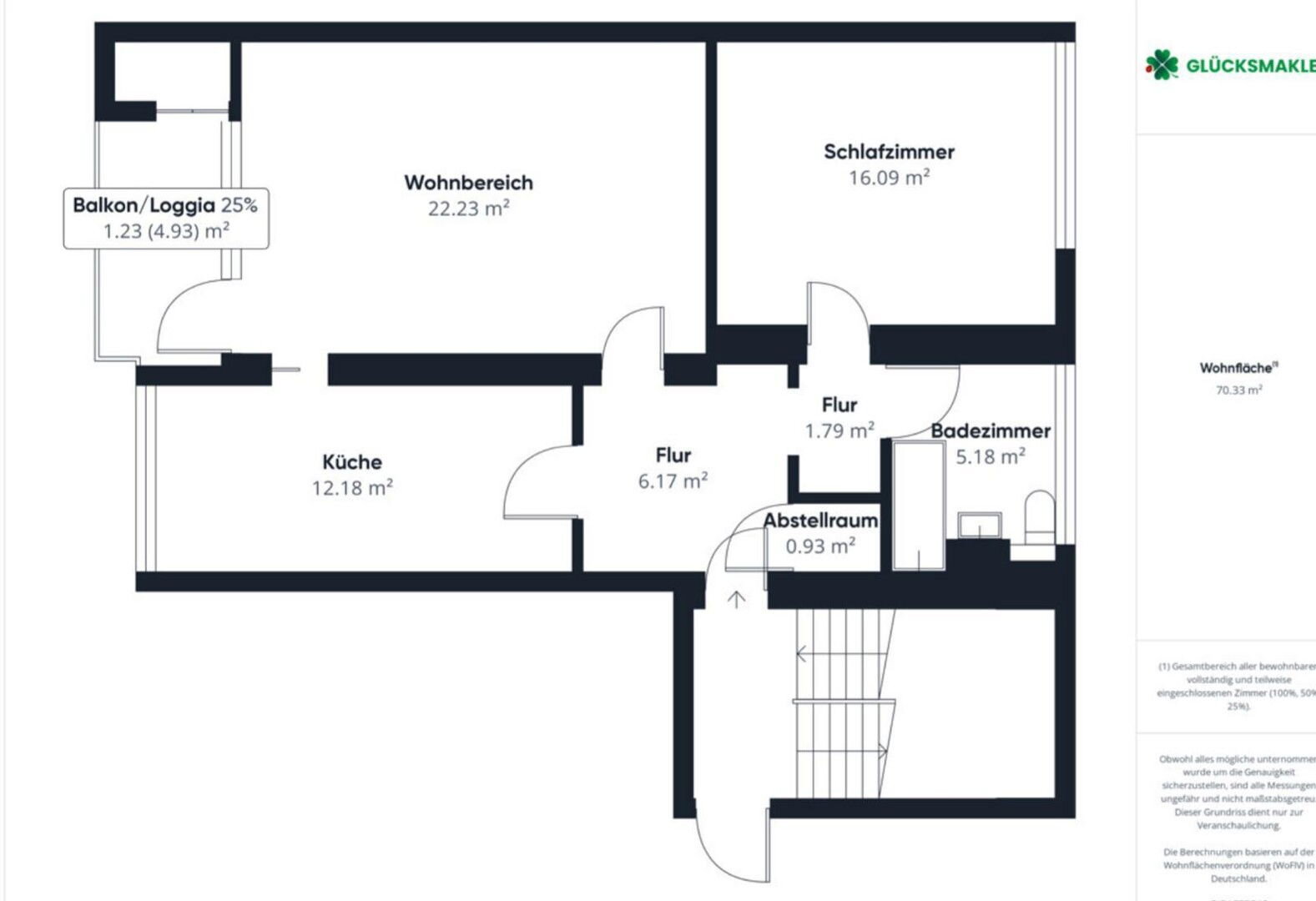 Wohnung zum Kauf provisionsfrei 144.000 € 2 Zimmer 70 m²<br/>Wohnfläche EG<br/>Geschoss Wilhelm Busch Ring 13 Methler Kamen 59147