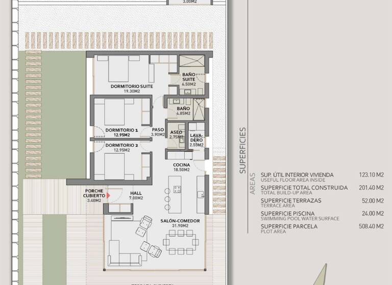 Haus zum Kauf 1.080.000 € 201 m² 508 m² Grundstück Benidorm 03500
