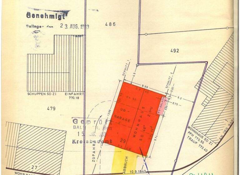 Mehrfamilienhaus zum Kauf 245.000 € 7 Zimmer 202 m² 792 m² Grundstück Oberdigisheim Meßstetten 72469