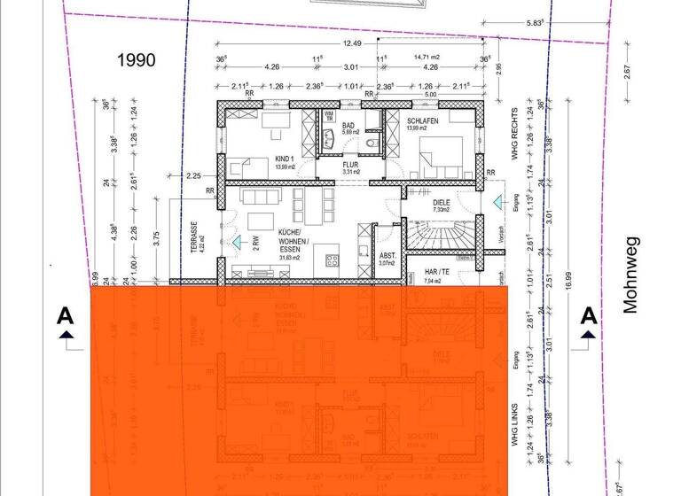 Doppelhaushälfte zum Kauf provisionsfrei 598.000 € 8 Zimmer 167,7 m² 286 m² Grundstück Gaisbach Künzelsau / Gaisbach 74653