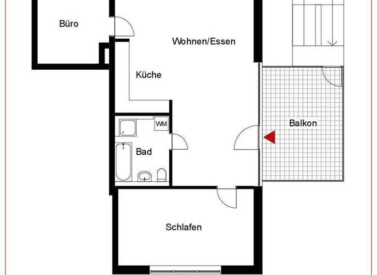 Wohnung zur Miete 1.150 € 3 Zimmer 90 m² 2. Geschoss Pforzheimer Straße 82/1 Friolzheim 71292