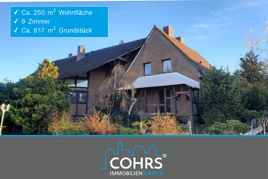 Mehrfamilienhaus zum Kauf 365.000 € 9 Zimmer 250 m²<br/>Wohnfläche 817 m²<br/>Grundstück Fallingbostel Fallingbostel 29683