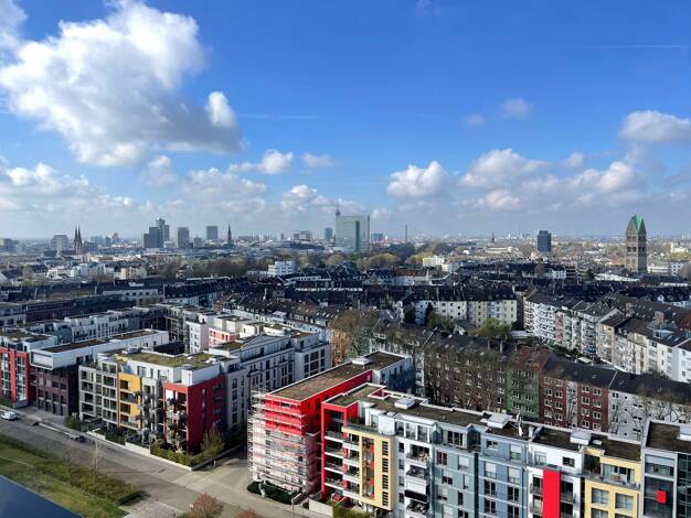 Wohnung zum Kauf 1.250.000 € 4 Zimmer 129 m² 15. Geschoss Düsseltal Düsseldorf 40211