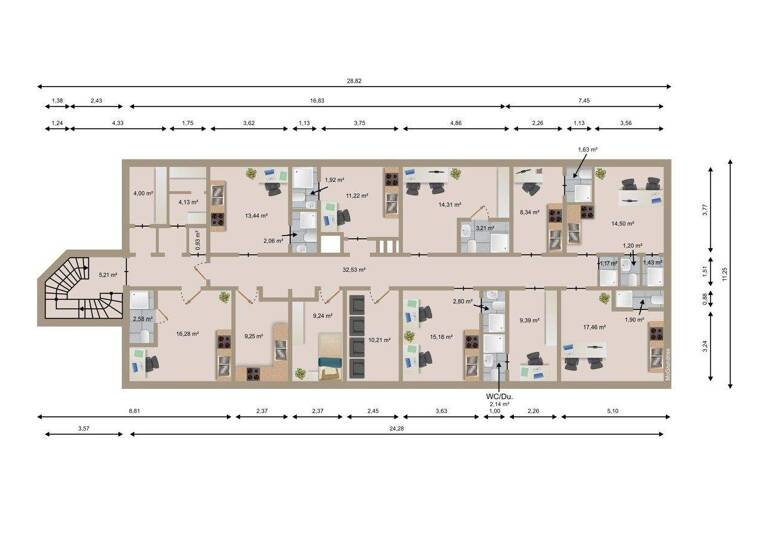 Wohnanlage zum Kauf als Kapitalanlage geeignet 749.000 € 551,6 m² 1.126 m² Grundstück Innenstadt Herford 32052