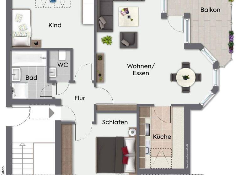 Wohnung zum Kauf 249.000 € 3 Zimmer 72 m² Öhringen 74613