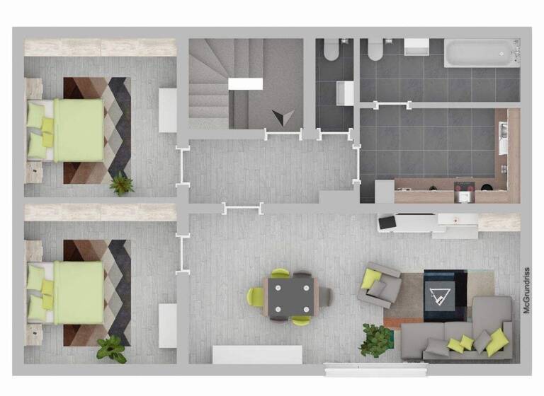 Mehrfamilienhaus zum Kauf 209.000 € 6 Zimmer 160 m² 179 m² Grundstück Merchweiler 66589